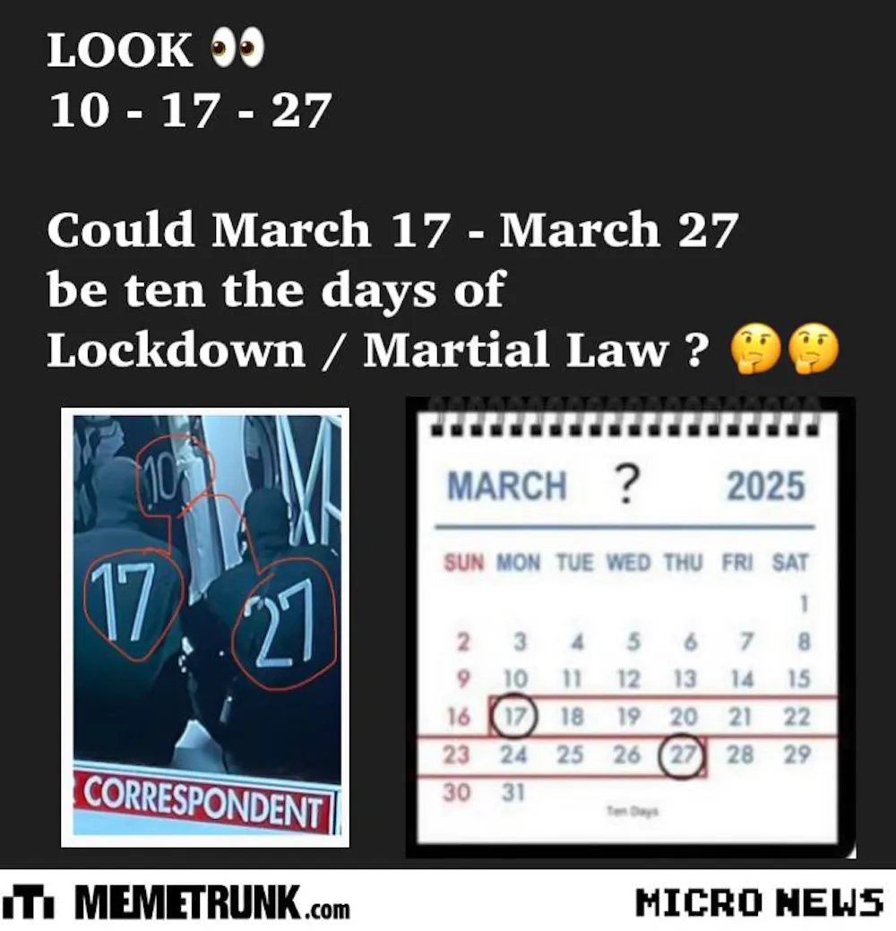 LOOK 👀 VERY INTERESTING NUMBERS - WHAT DO THEY MEAN