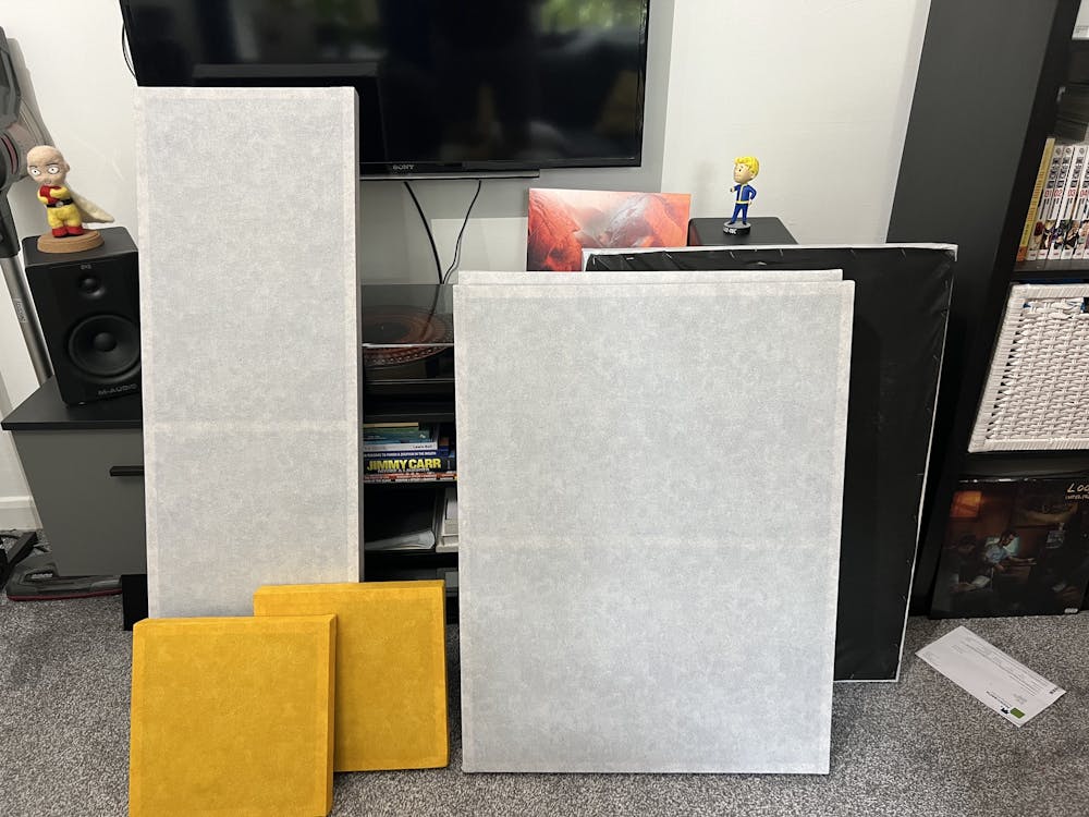 DIY Acoustic Panels Start to Finish Airwiggles