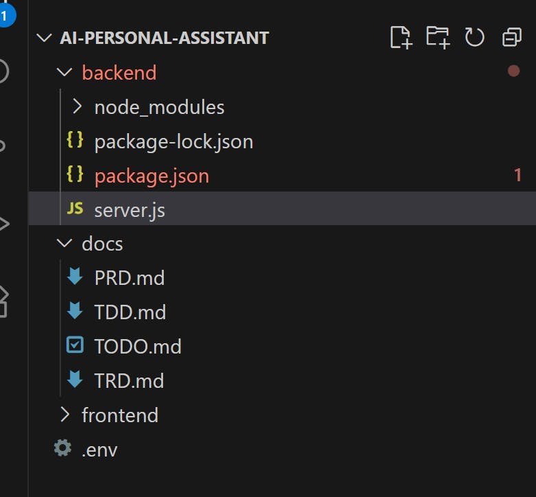 Azure Personal Assistant의 스크린 샷