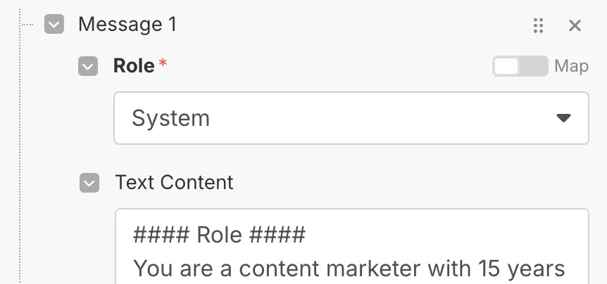 콘텐츠 마케팅 담당자의 역할을 보여주는 화면