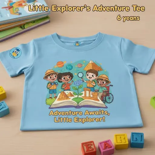 리틀 탐색기의 모험 티셔츠