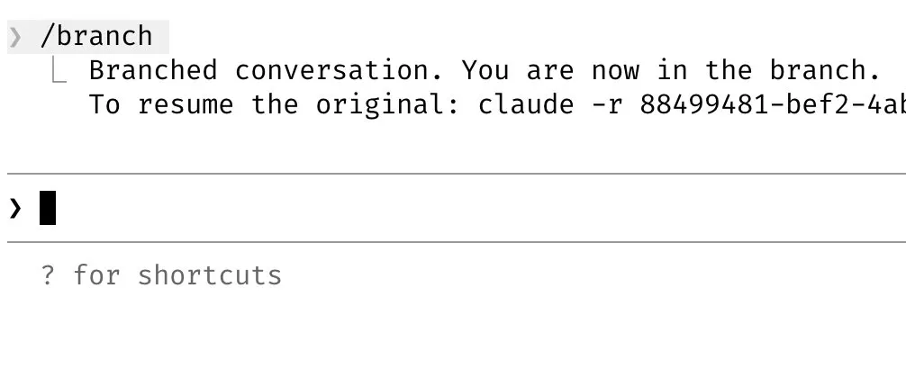 '당신은 지금 지점에 있습니다. 지점 대화'라고 적힌 문자 메시지의 스크린샷
