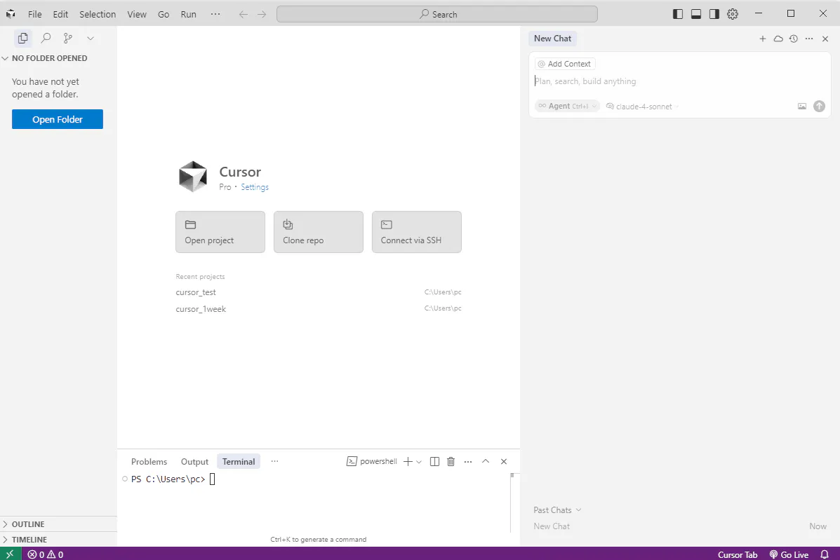 Microsoft Outlook 앱의 스크린 샷
