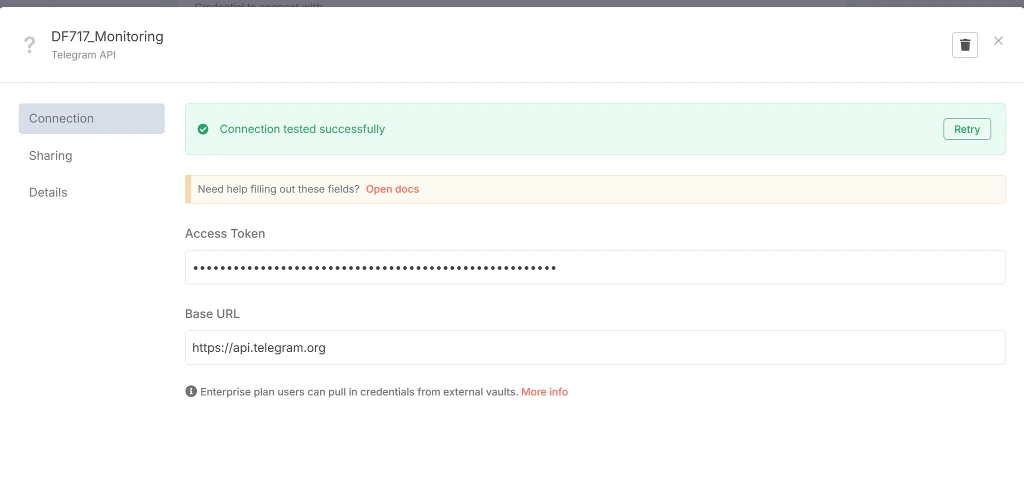 n8n으로 모니터링 계좌 실시간 정보 알려주는 텔레그램 봇 만들기