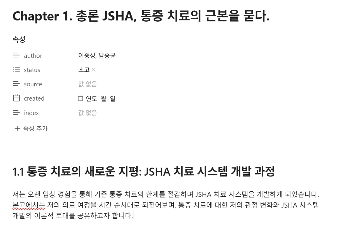 1 장 ISHA, 2 장 ISHA, 3 장 ISHA, 4 장 ISHA, 5 장 ISHA, 6 장 ISHA,