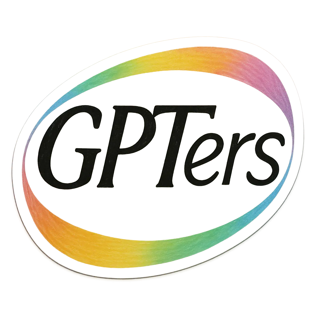 녹색 배경에 GPTTERS 로고