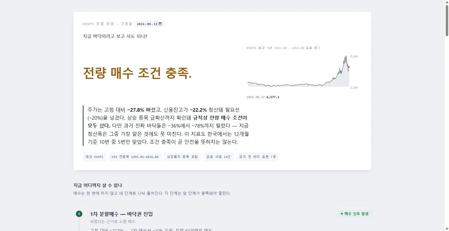 한국사이트 스크린샷
