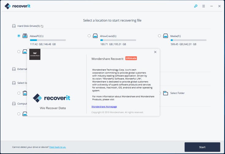 Wondershare Recoverit Registration Code Free Download