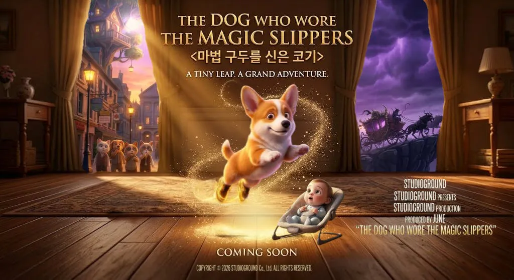 마법의 만찬이었던 개 포스터