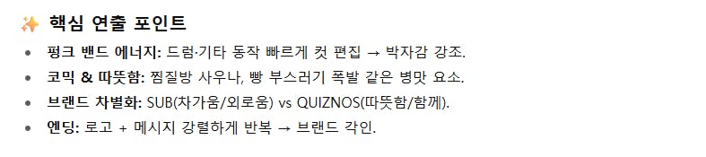 한국어는 흰색 배경으로 표시됩니다