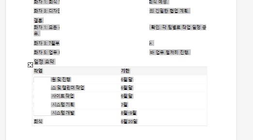 한자가 포함된 중국어 단어 문서