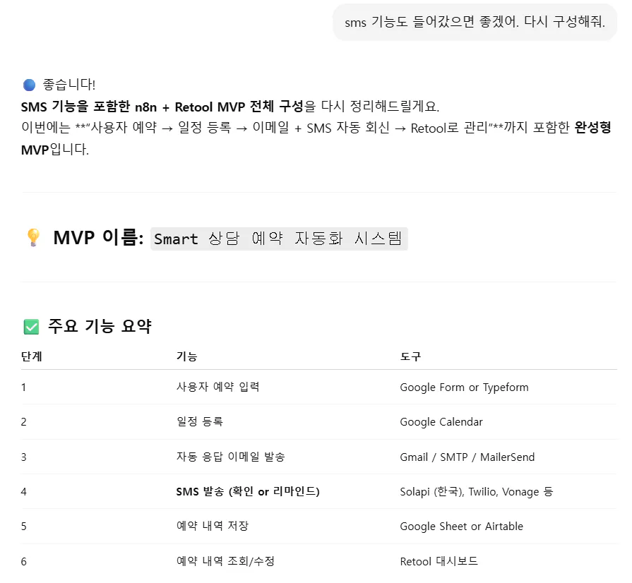 노래 목록을 보여주는 Google 검색 페이지의 스크린 샷