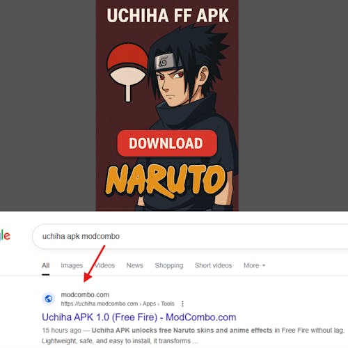 Uchiha Free Fire APK Install New Version