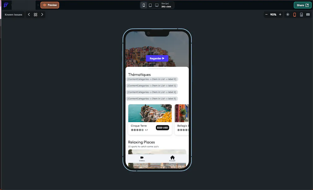 How to go back to page after clicking on Preview? (MacOS app)