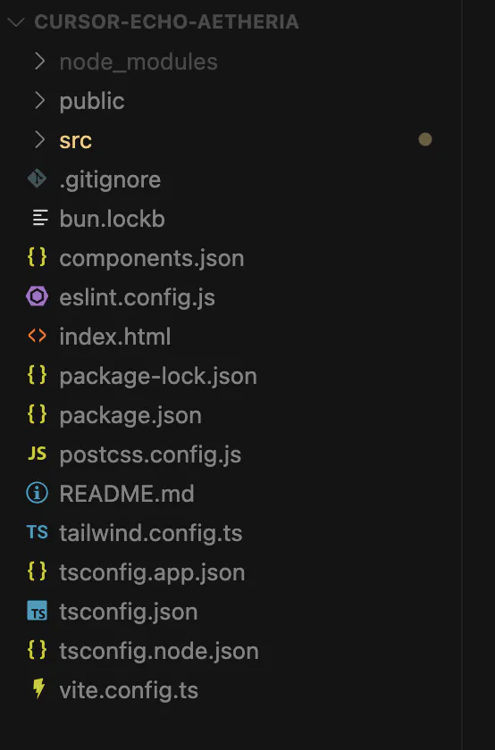 브라우저의 다른 유형의 코드 목록