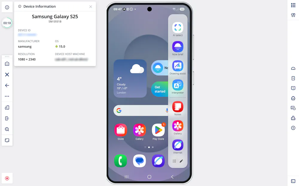 Samsung Galaxy S25 support
