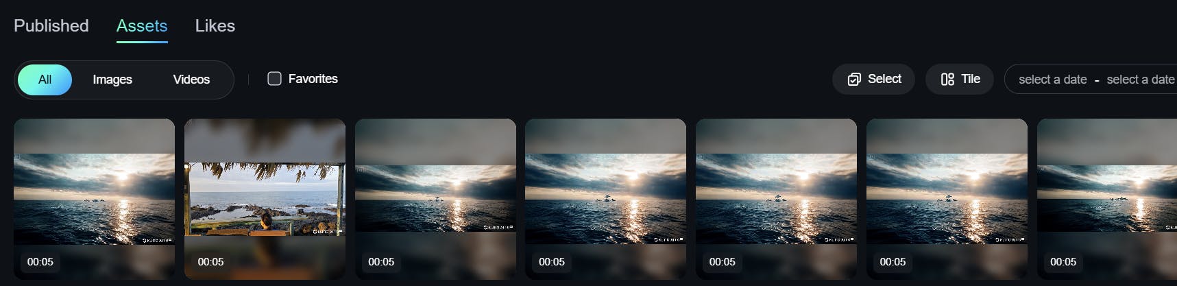 컴퓨터 화면에 표시된 사진 편집기의 스크린샷