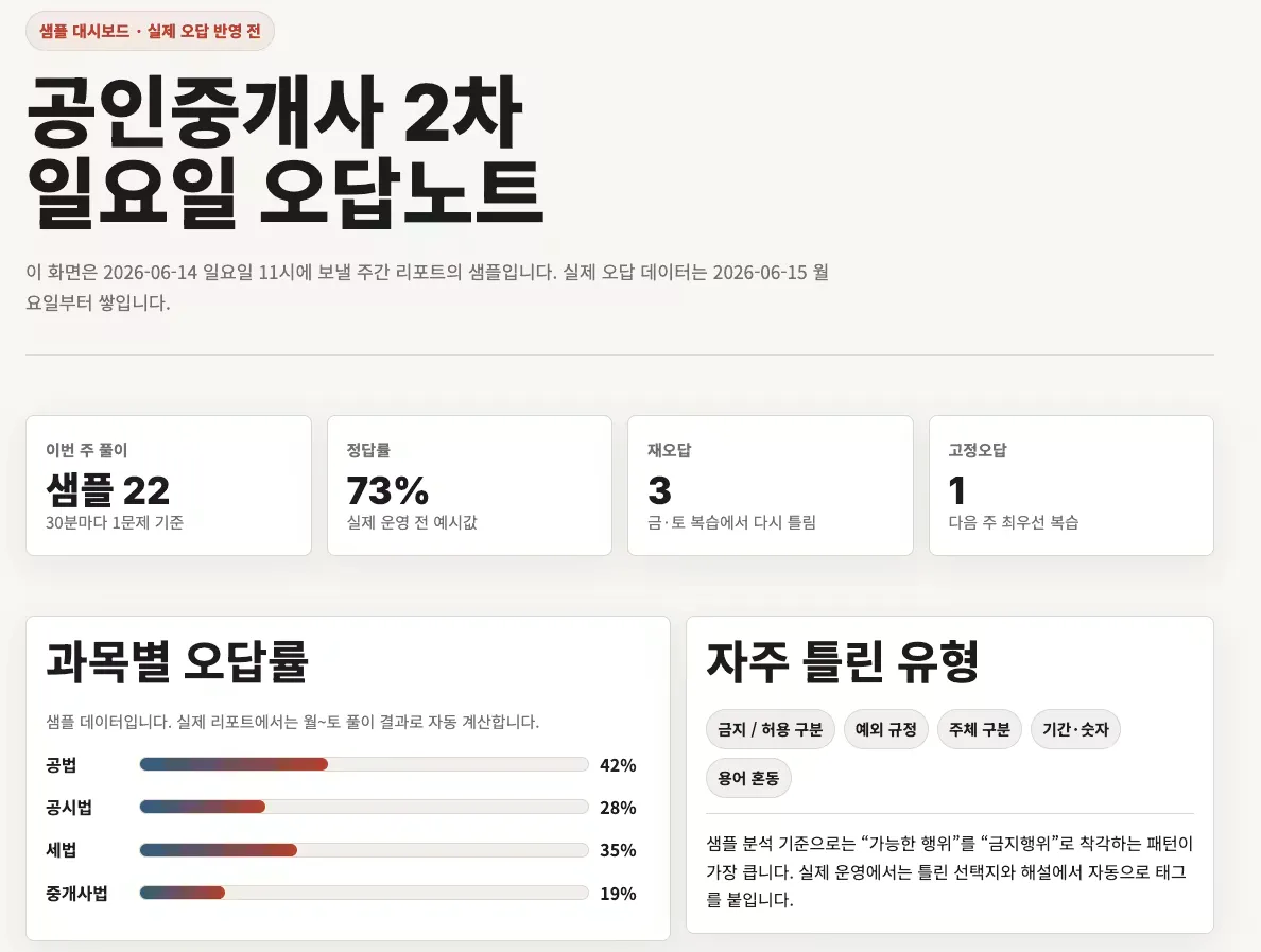 한국 웹사이트의 홈페이지