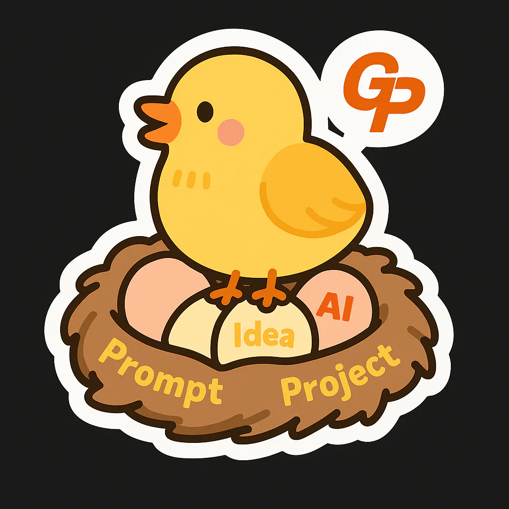 계란을 곁들인 둥지에 병아리가있는 스티커