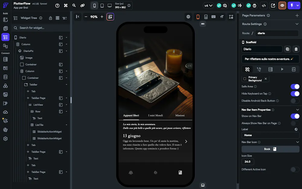 List within Tab bar in a Stack: avoiding overflow + let user expand it