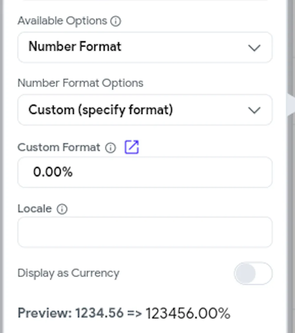 Number Format not in user's locale