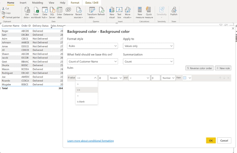 using-if-condition-with-multiple-operators-in-inforiver-matrix