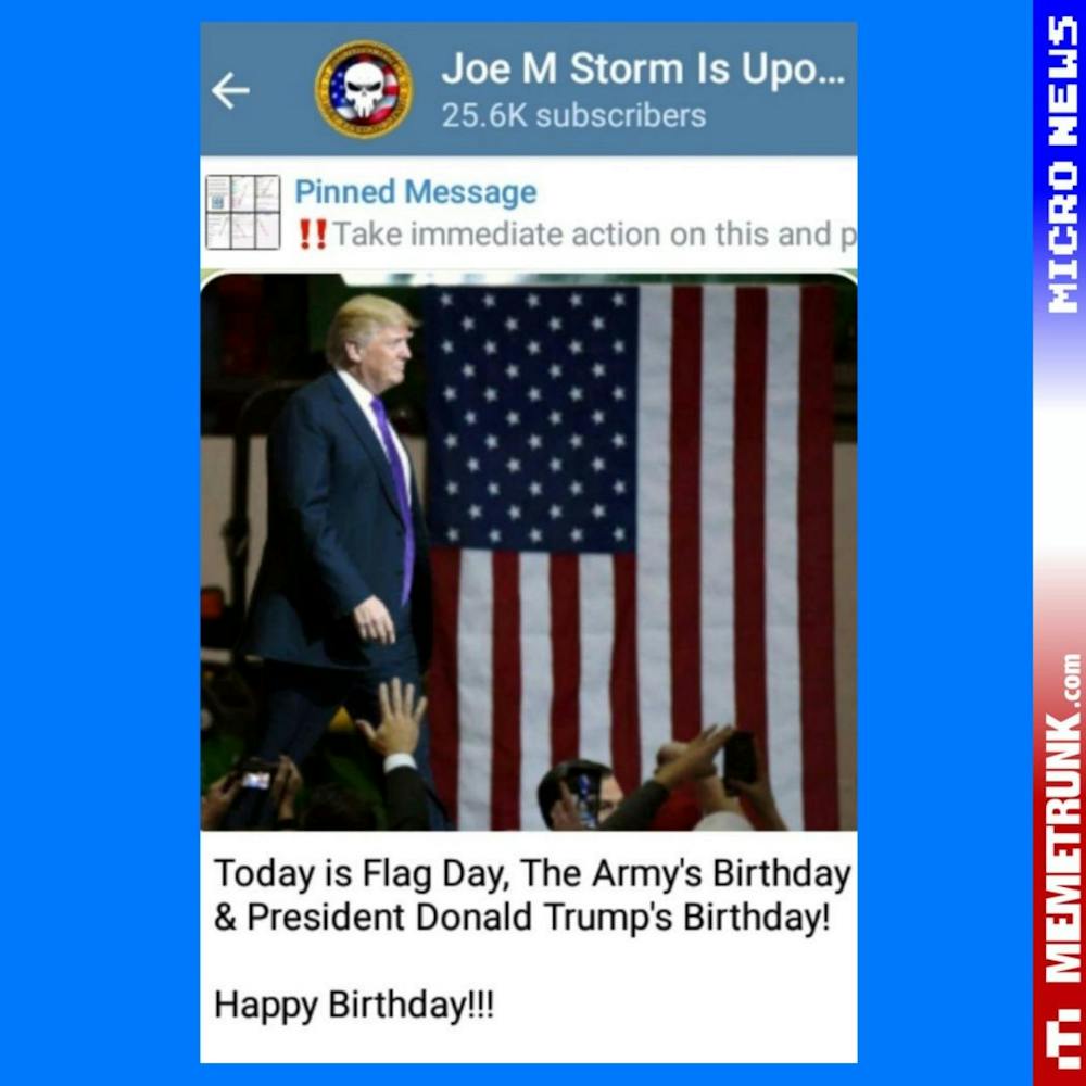 Happy Birthday President Donald J. Trump