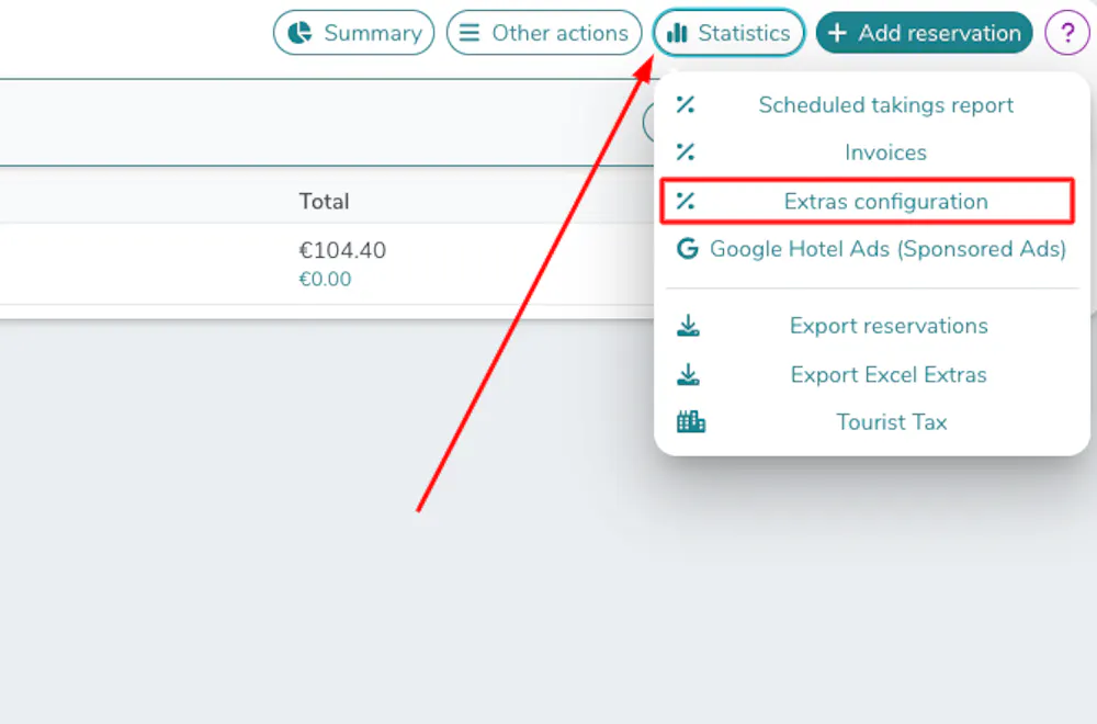 Managing Extras on the Invoice