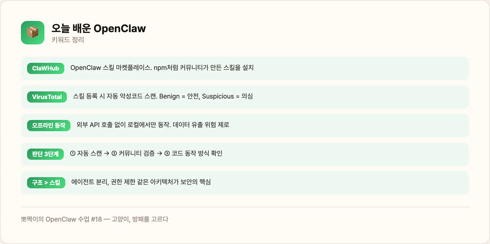 오늘 배운 OpenClaw