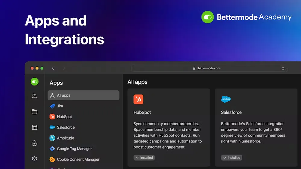 Apps and Integrations