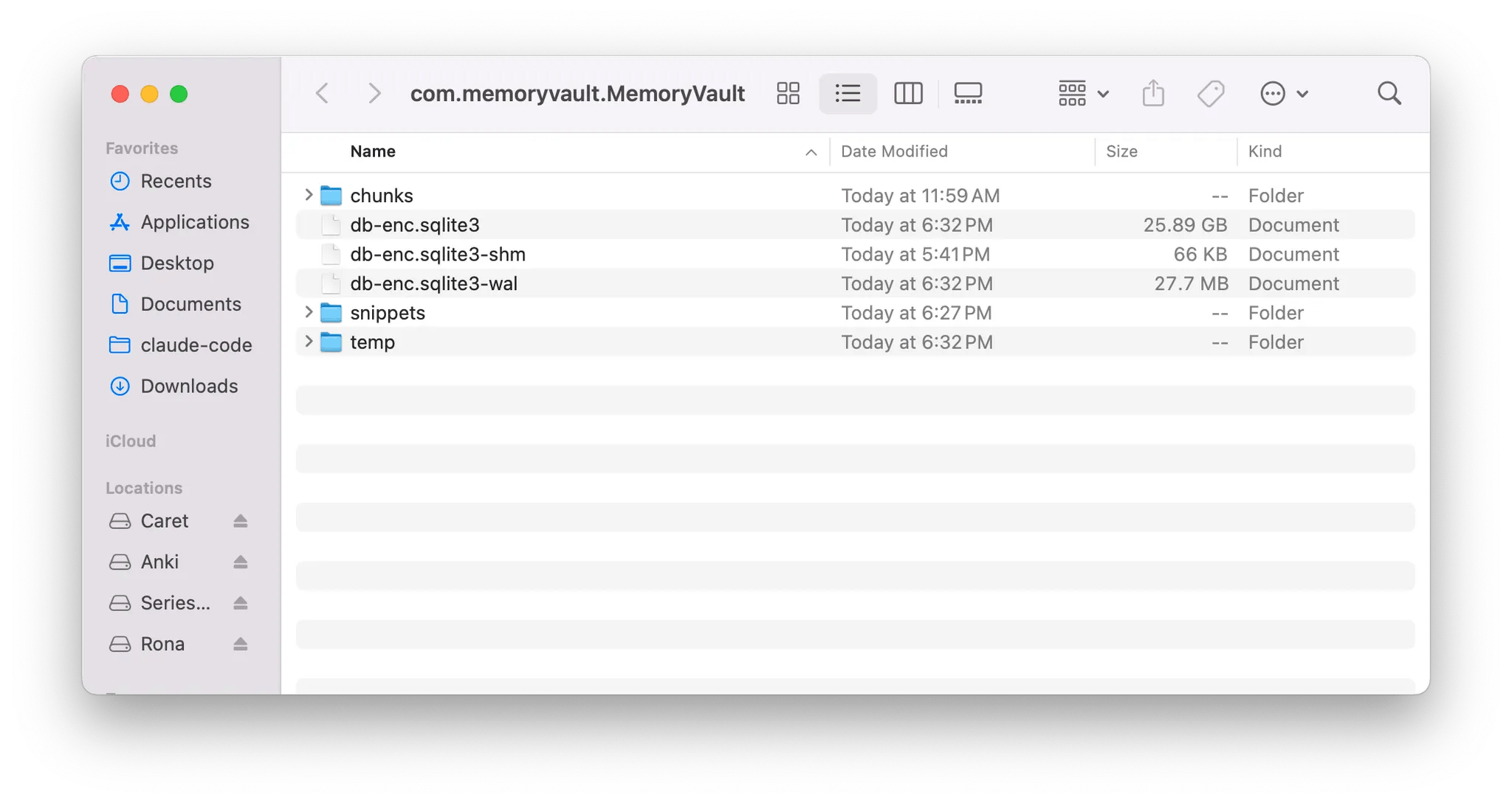 Mac OS X 파일 탐색기