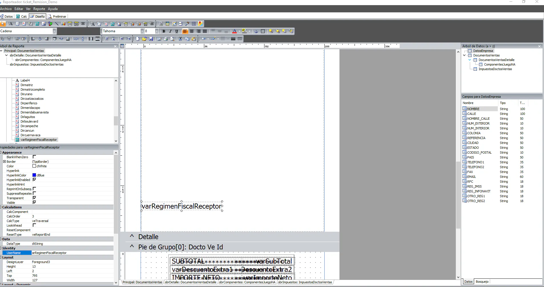 Reporteador de Ticket Microsip