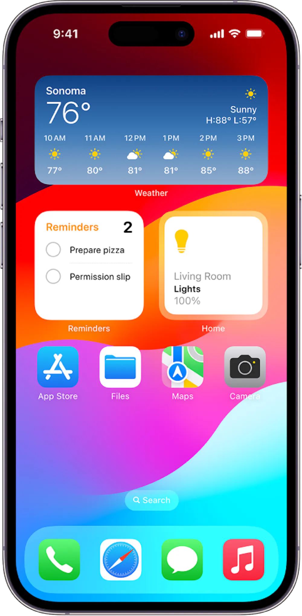 Feature request - Home screen widgets