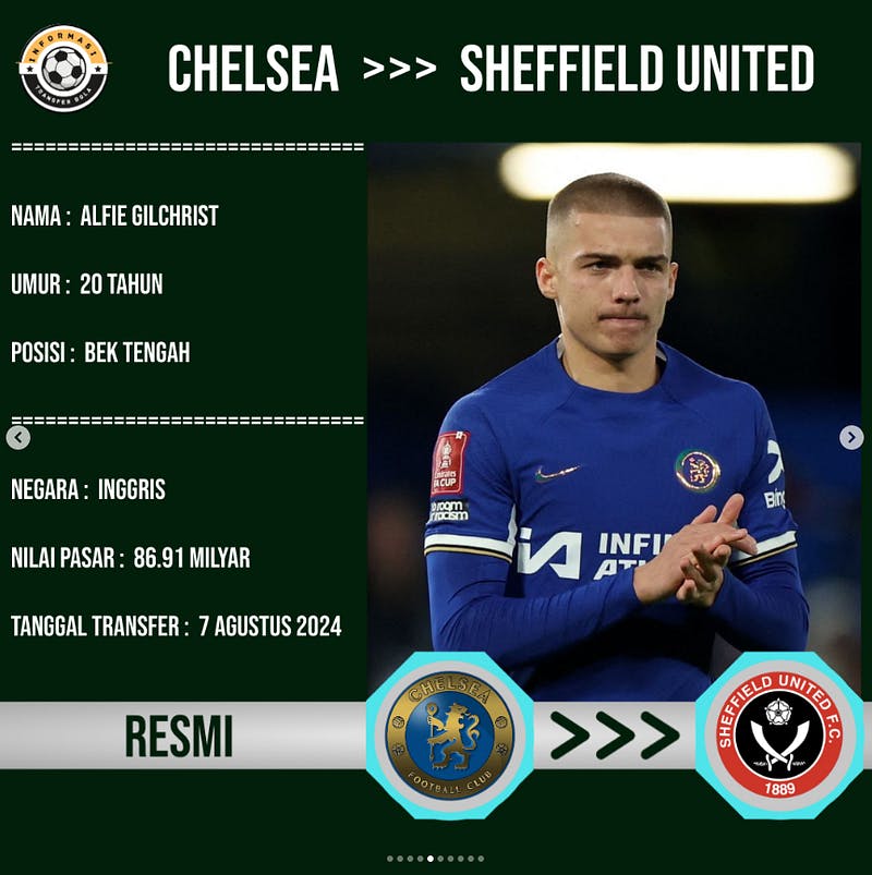 Resmi! Chelsea Lepas Beknya ke Sheffield United