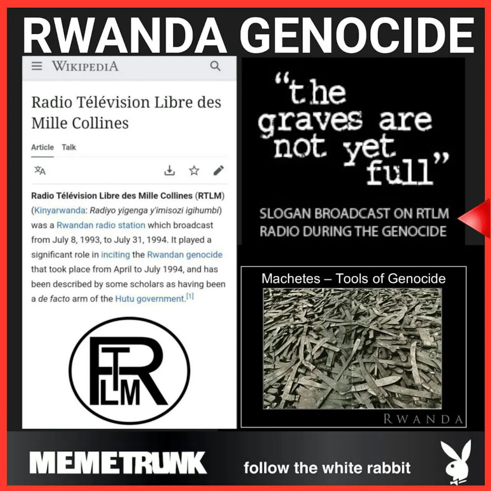 VOICE TO SKULL TECHNOLOGY was used in the RWANDA GENOCIDE...