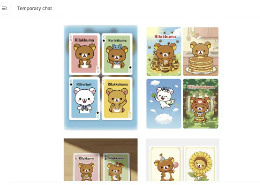 테디 베어 카드 놀이의 스크린 샷