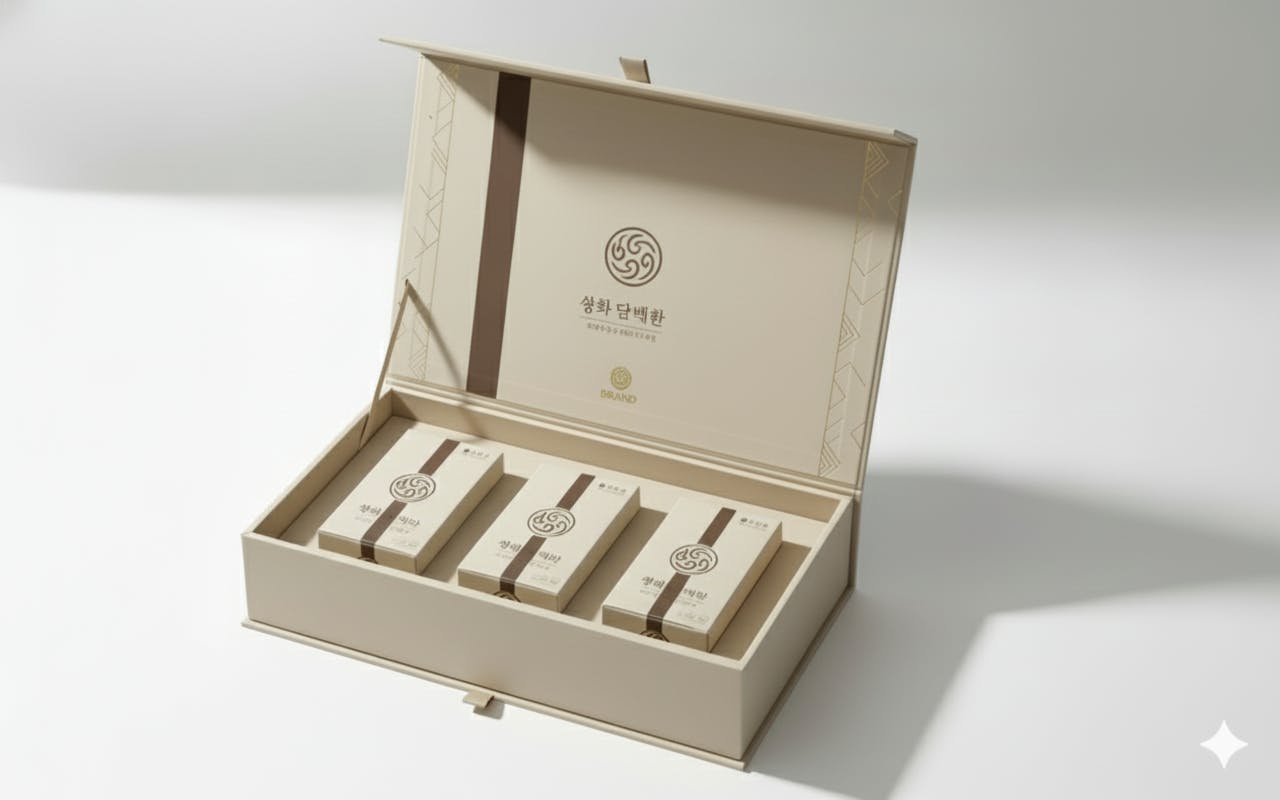 중국 차 상자 포장 디자인
