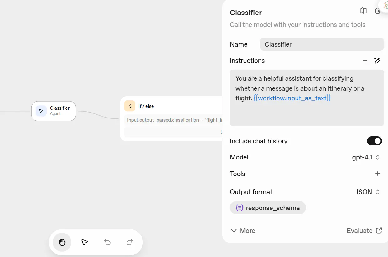 다양한 옵션을 보여주는 마인드맵 스크린샷