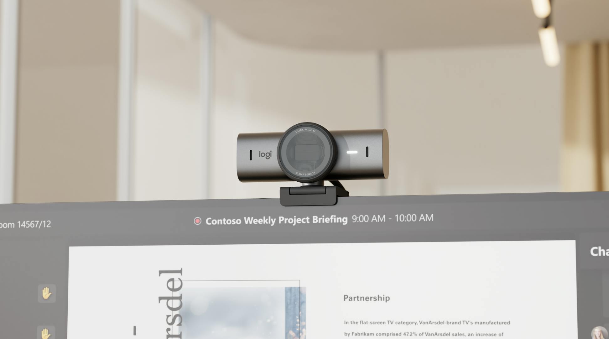 Integrated Privacy Shutter