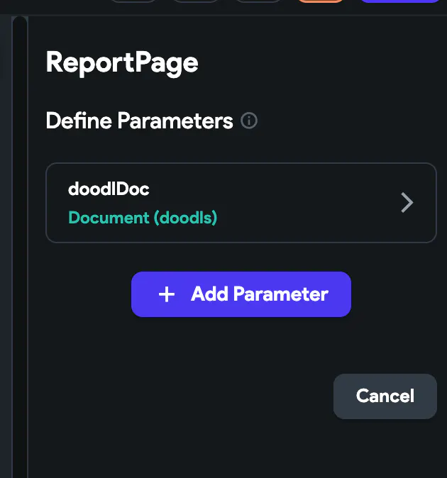 Page parameter not passing info like expected