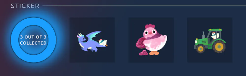 [Steam] (Other) Steam Spring Sale 2026 - 3 Animated Stickers [Free]