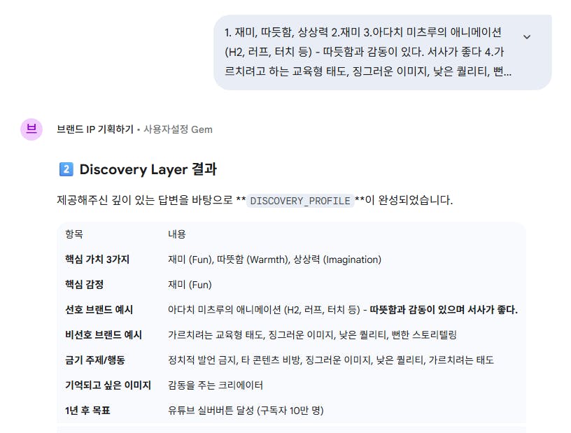 한국어로 된 문자 메시지의 스크린샷