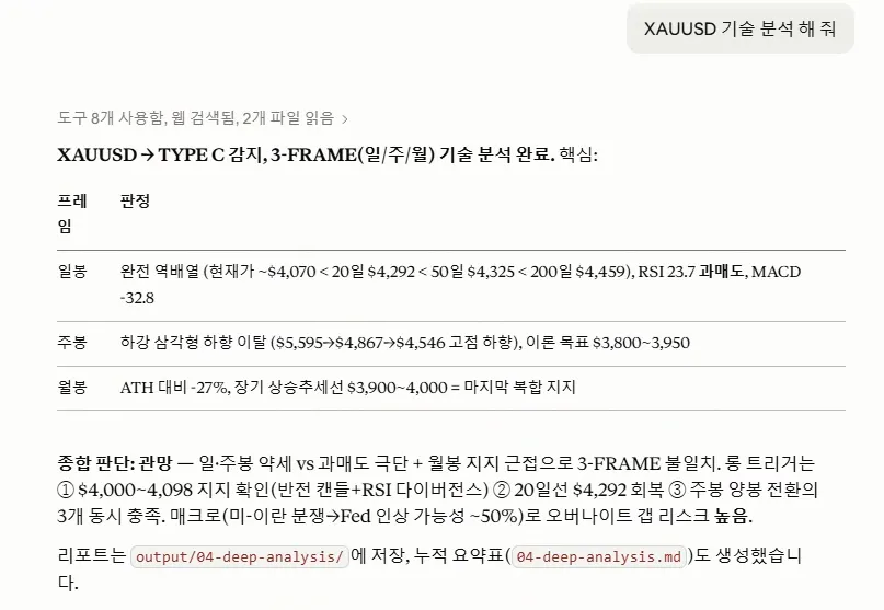 한국어 텍스트가 있는 페이지의 스크린샷