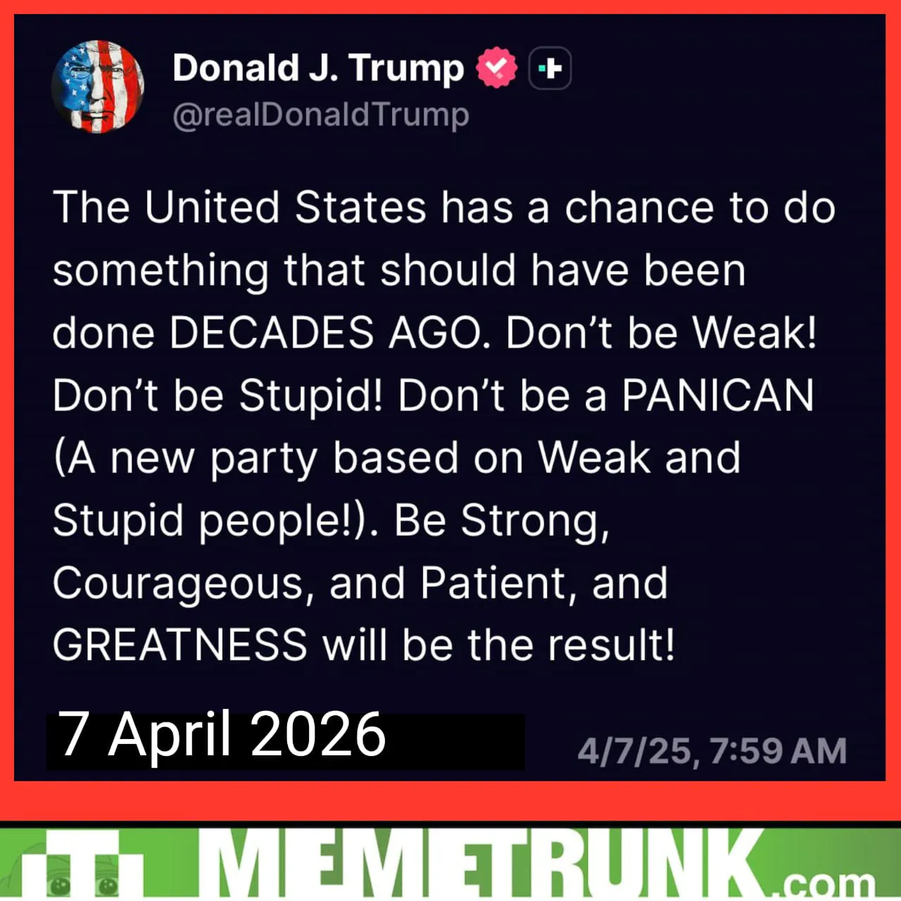 7 April 2026