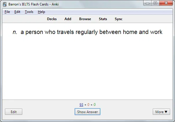집과 직장을 오가는 사람을 보여주는 컴퓨터 화면의 스크린샷