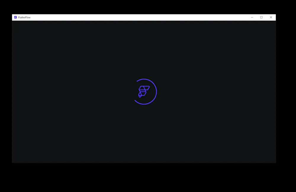 Flutterflow does not open on windows