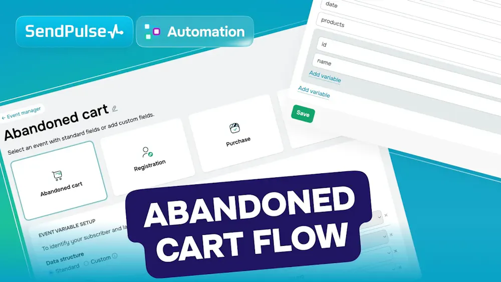 🛒 SendPulse Abandoned Cart Flow Made EASY