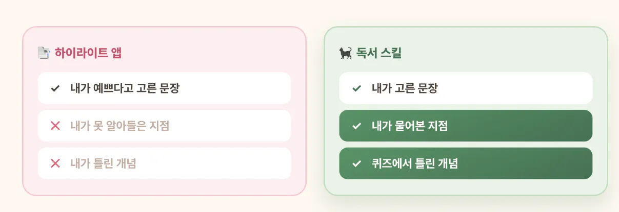 한국어와 중국어 텍스트가 있는 녹색과 분홍색 화면