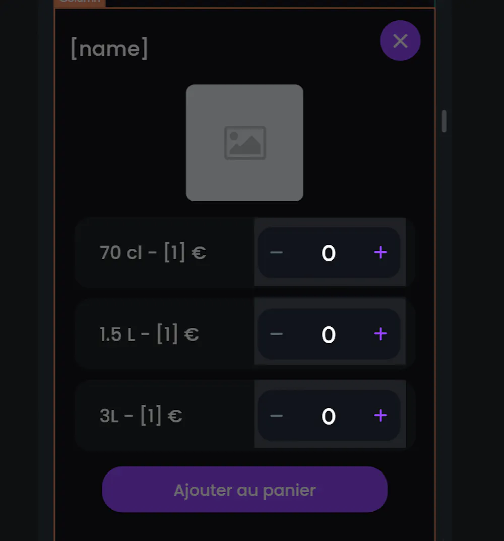 How to add counts controller together values to stock the addition result.