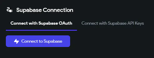 Supabase API Keys Connection with Flutterflow